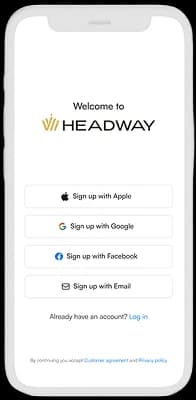 Phone image showing trading platform